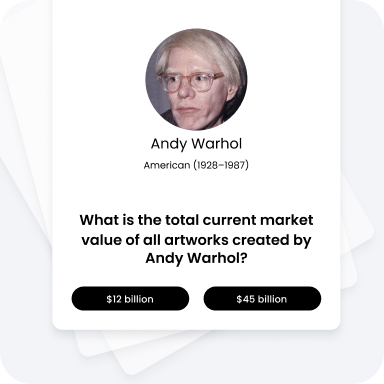 Guess the Artist's Market Size